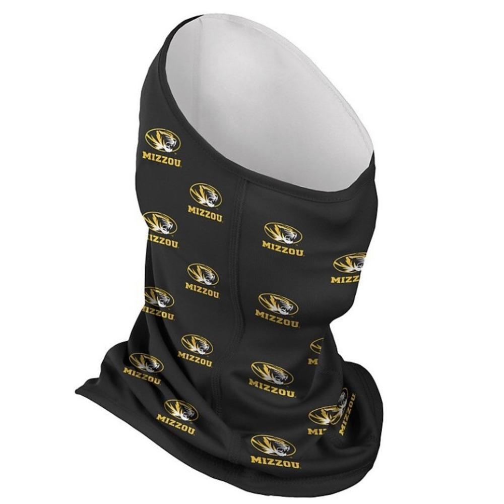Colosseum Adult Missouri Tigers Neck Gaiter Face Mask Hood New In Package Black